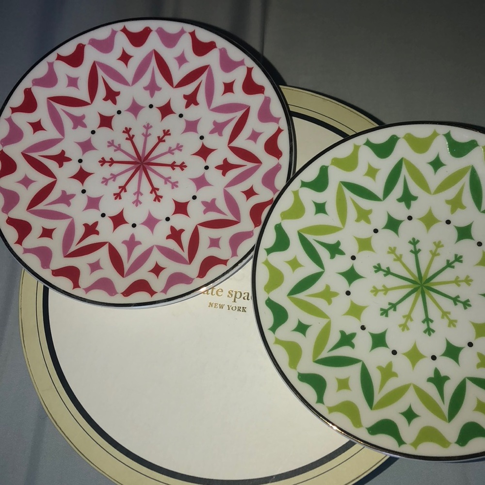 Kate Spade Set of 4 Holiday Plates